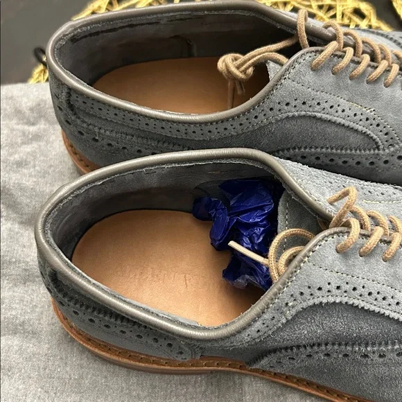 Allen Edmonds Mens Strandmok Oxford Slate 7.5 3E - Picture 8 of 10